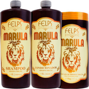 Felps Marula - Kit Hipernutrição Tamanho Econômico Trio (3 Produtos)