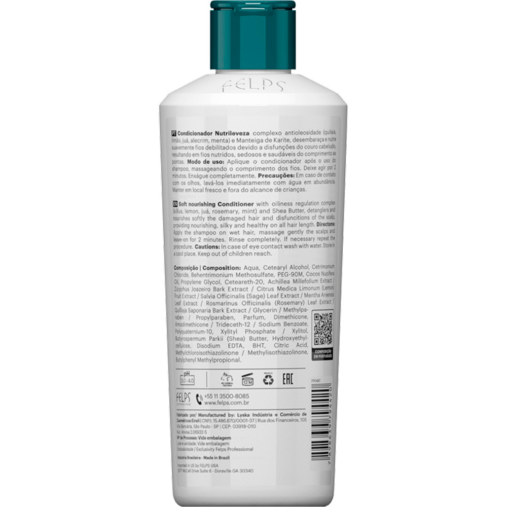 Felps Equilíbrio - Condicionador Nutrileveza 250ml - Imagem 2