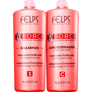 Felps XForce - Kit Antiquebra e Crescimento Duo Tamanho Econômico (2 Produtos)