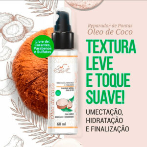 Belkit Óleo de Coco - Reparador de Pontas Umectação e Hidratação 60ml