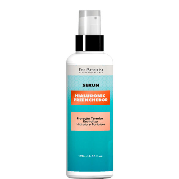 For Beauty Hialuronic Preenchedor - Tônico Hidratante Protetor Térmico 120ml