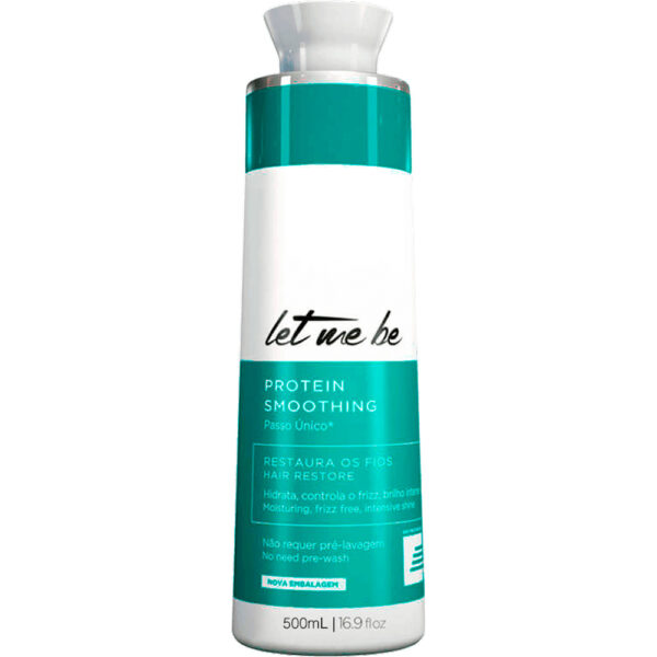 Let Me Be - Escova Progressiva Protein Smoothing Passo Único Sem Formol 500ml