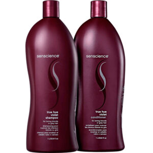 Senscience True Hue Violet - Kit para Cabelo Loiro Salão (2 Produtos)