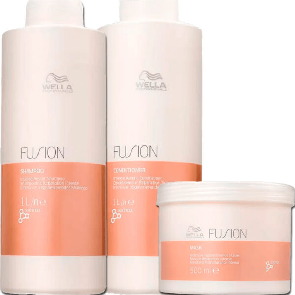 Wella Fusion - Kit Intense Repair Repair Fracionado (3 Produtos)