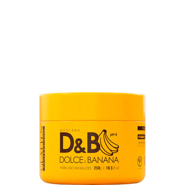 Glatten D&B Dolce Banana - Máscara Vitamina Capilar 250g