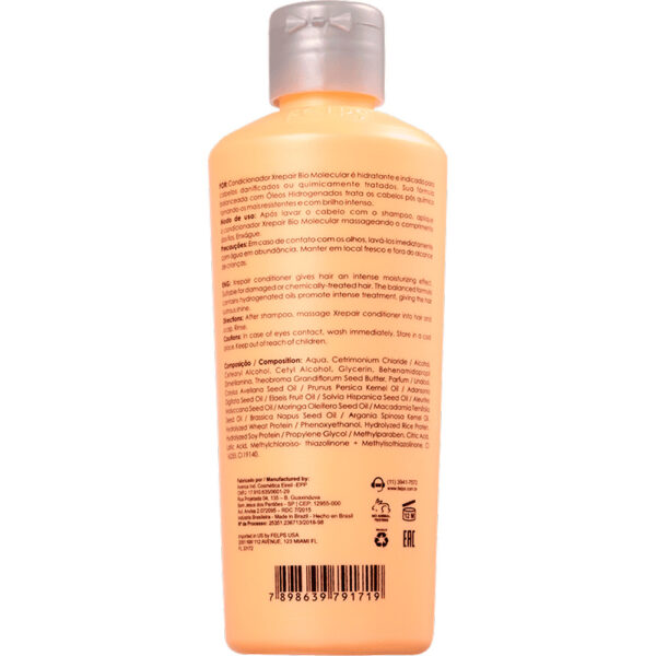 Felps XRepair Bio Molecular - Condicionador Reparação e Hidratação 250ml - Imagem 2