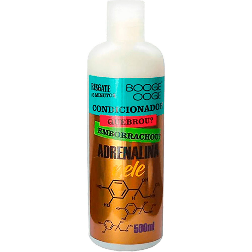 Boogie Oogie Adrenalina - Condicionador Resgate 3 Minutos 500ml