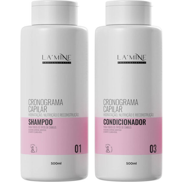 La'Mine Cronograma Capilar - Kit HNR Duo (2 Produtos)