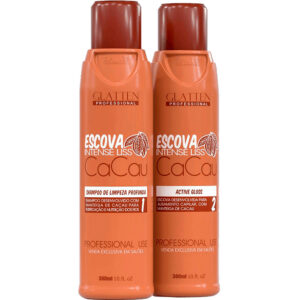 Glatten Cacau Therapy - Escova Progressiva Intense Liss 2x 300ml