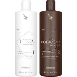 Zap Colágeno dos Fios - Kit Escova Progressiva Collagenoplastia 2x 500ml