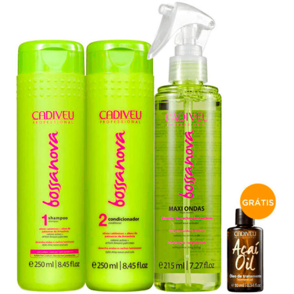 Cadiveu Bossa Nova - Kit Camila Coelho (4 Produtos)