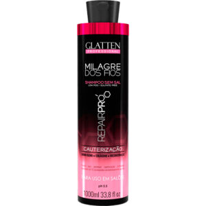 Glatten Milagre dos Fios RepairPro - Shampoo Cauterização 1L