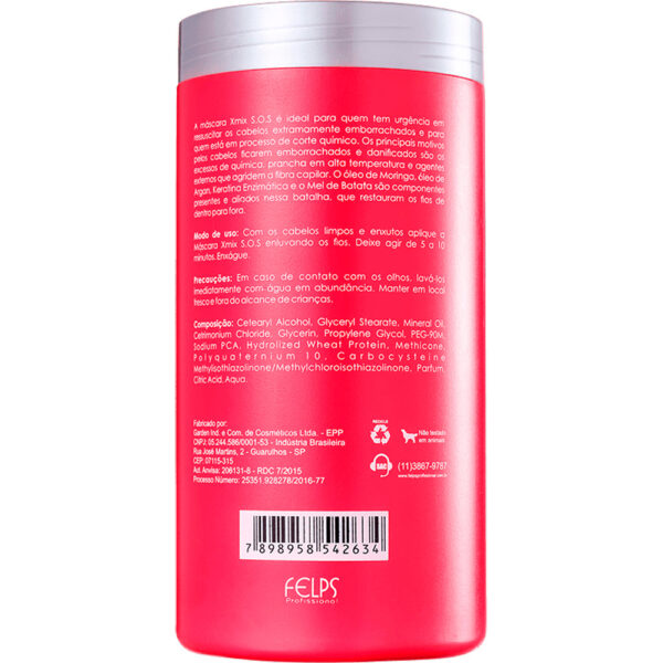 Felps SOS - Máscara de Tratamento Extremo Efeito Teia 1kg - Imagem 2