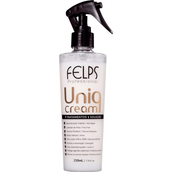 Felps Uniq Cream - Fluido 9 Tratamentos 1 Solução 230ml