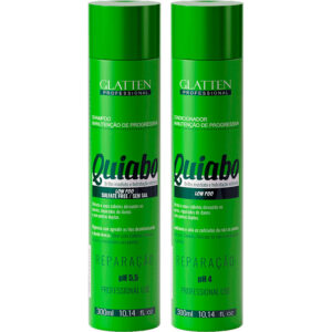 Glatten Quiabo - Kit Manutenção de Progressiva Duo (2 Produtos)