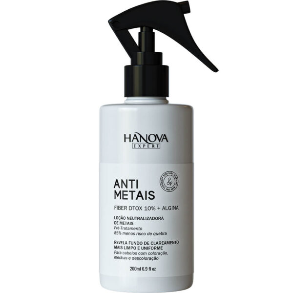 Hanova Expert Anti Metais - Loção Neutralizadora Pré-Tratamento 200ml