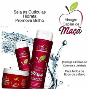 Belkit Vinagre de Maçã - Kit Revitalização e Selagem Capilar (3 Produtos)